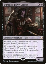 Burakos, Party Leader Foil #653 Commander Legends: Battle for Baldur's Gate Mythic Rare