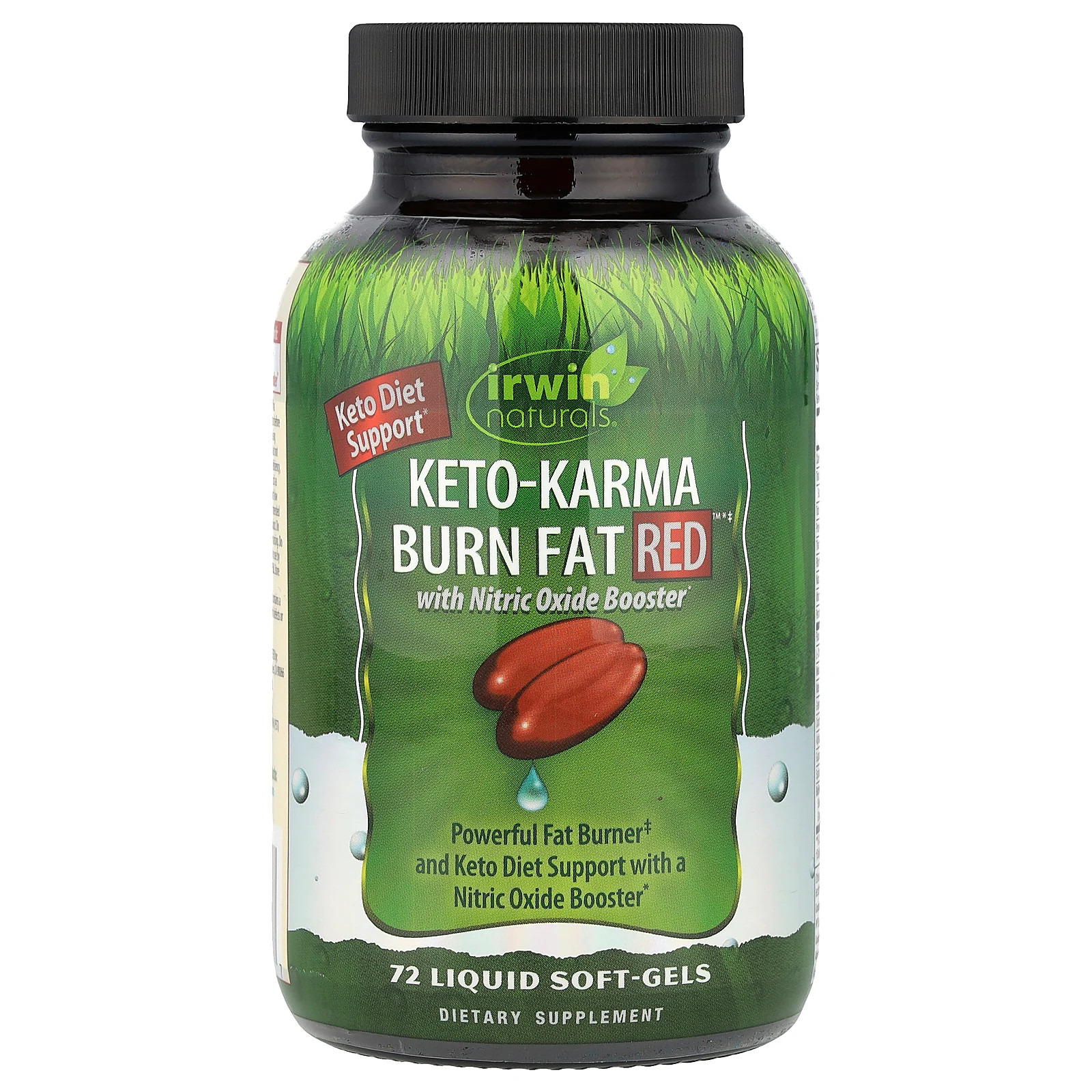 Keto-Karma Burn Fat Red, 72 жидких мягких геля