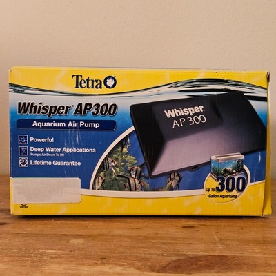 Tetra Whisper AP Deep Water Aquarium Air Pump AP 300 (for tank up to 300 gallon)