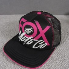 Fox Racing Hat Womens Snapback Strap Skateboarding Motocross BMX Dirt Bike