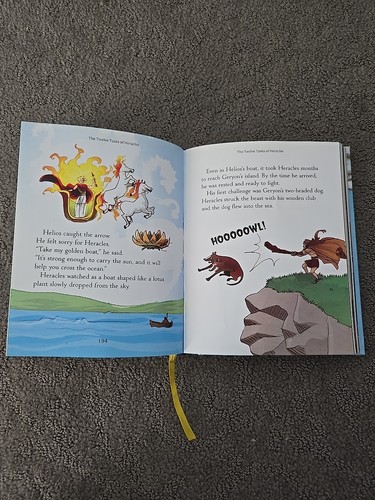 Usborne Illustrated Stories from the Greek Myths Like New Padded Summer Reading - Picture 5 of 7