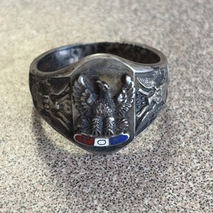 Fraternal Order of Eagles Ring | eBay