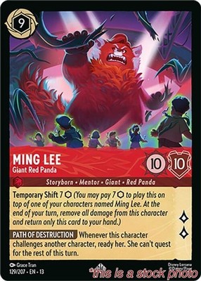 Ming Lee - Giant Red Panda [13 - 129/207] NM