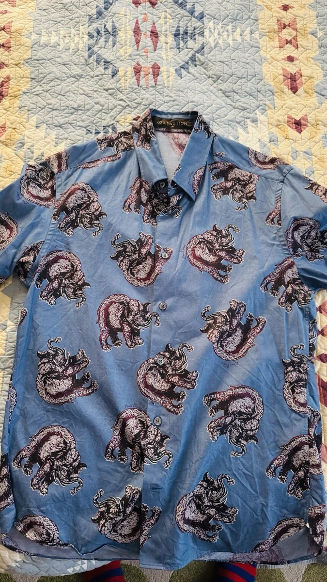 Louis Vuitton Long Sleeve Regular Size Casual Button-Down Shirts
