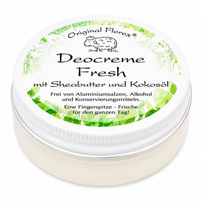 Florex Deocreme 40ml fresh zitronig frisch und besonders angenehm für den Sommer