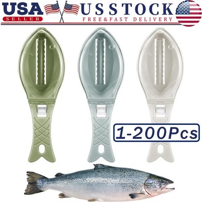 Fish Skin Brush Scraping Fishing Scale Grater Remover Peeler Scaler Scraper Tool