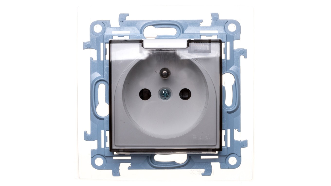 Single Socket with Gasket with Simon 10 CGZ1BZ.01/11A