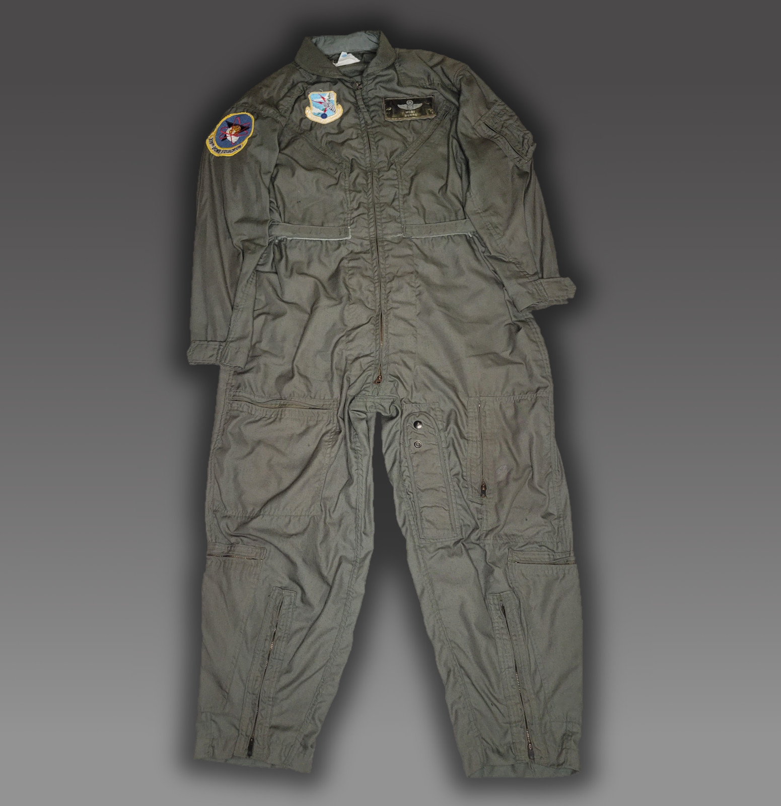 Id'd Vietnam Era Flight Suit B-52 Gunner 328th Bombardment Squadron 44s CWU-27p