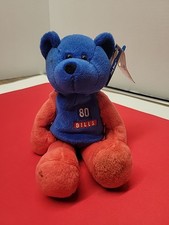 Eric Moulds Buffalo Bills Plush Bear 1999 Limited Treasures 80