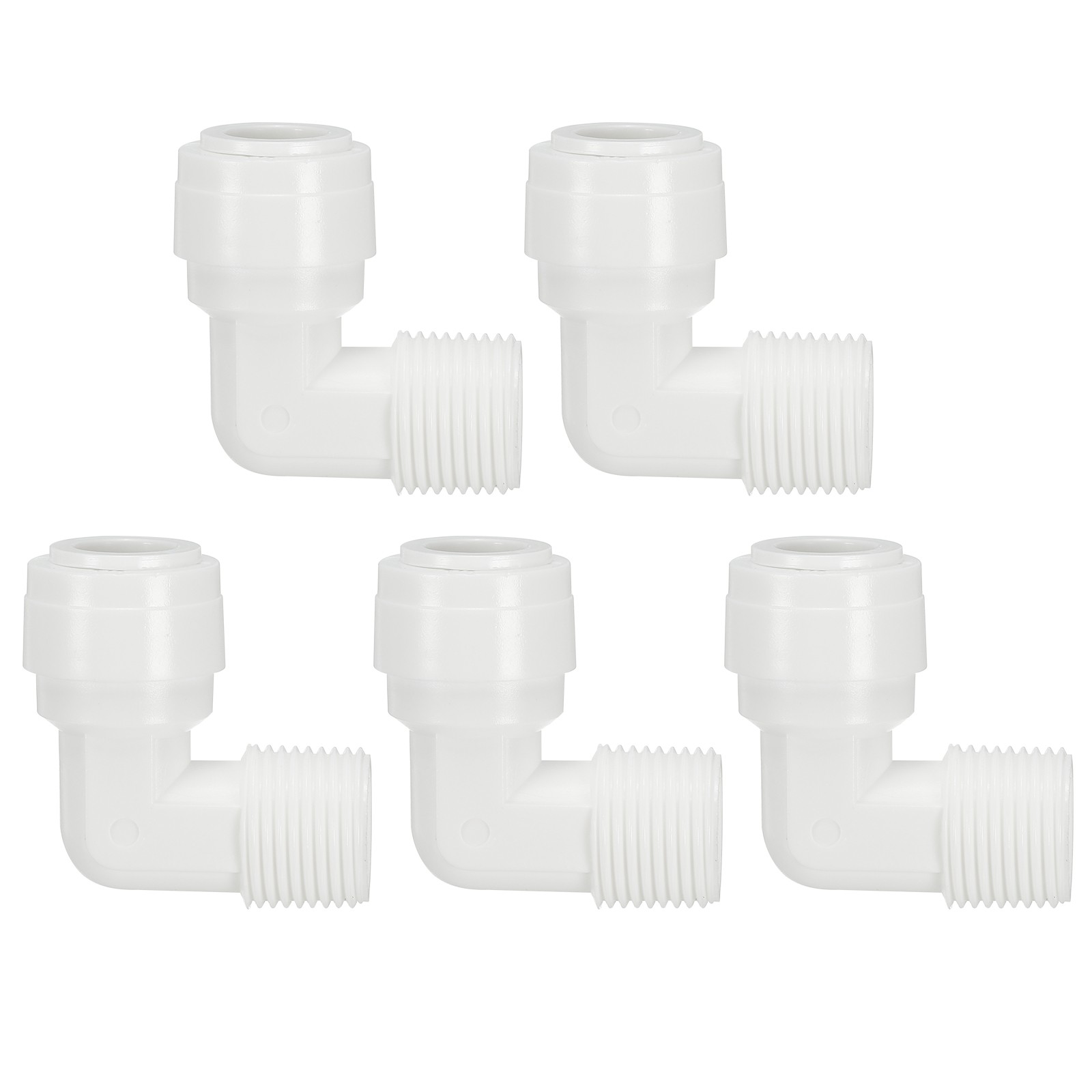 Elbow Quick Connector 3/8" Npt Male X 3/8" Od Tube