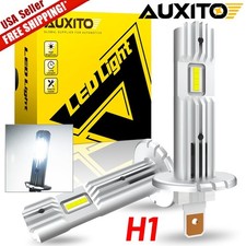 Auxito H1 Headlight Bulbs 6500k Xenon White Led Conversion Kit Headlight Gf Eab