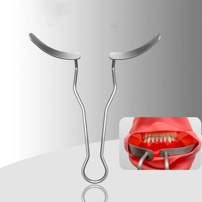 Dental Stainless Steel Mouth Cheek Mouth Expand Lip Retractor Mouth Opener