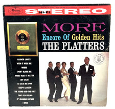 THE PLATTERS  More Encore of Golden Hits  Vinyl LP Mercury SR 60252  1960