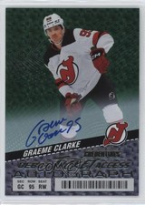 2024-25 Credentials Debut Ticket Access Green /25 Graeme Clarke #136 Auto 1u5i