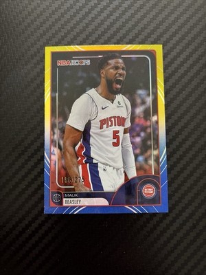 2025-26 Topps NBA Hoops Malik Beasley /275 #16 - Detroit Pistons