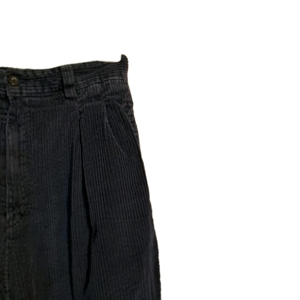 Vtg 90s J.Riggings Mens Pleated Blue Chino 30x29  Distressed Fade - Image 4 of 4