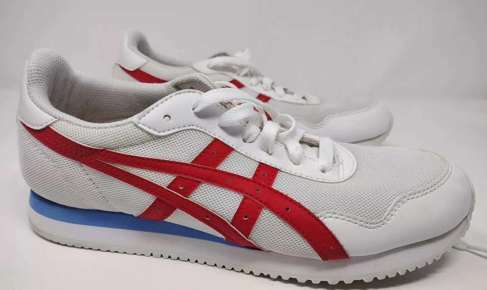 Scarpe da ginnastica casual bianche Asics Tiger da uomo taglia 9 1191A207