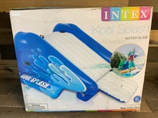 intex kool splash inflatable swimming pool water slide accessory