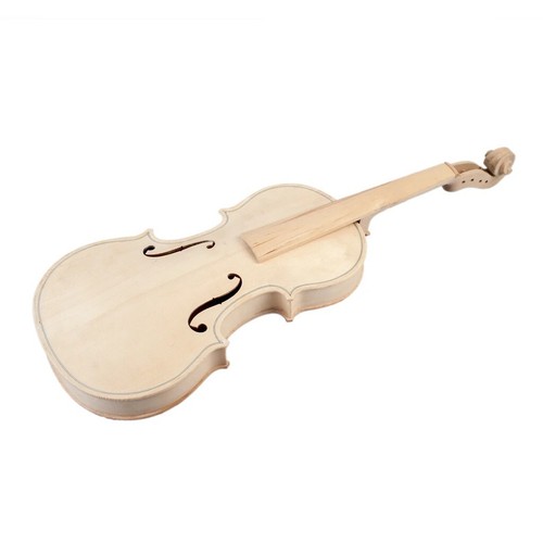 Unvollendet Zum Selbermachen 4/4 Violine Kit volle Größe Massivholz Akustik Instrument - Bild 3 von 7