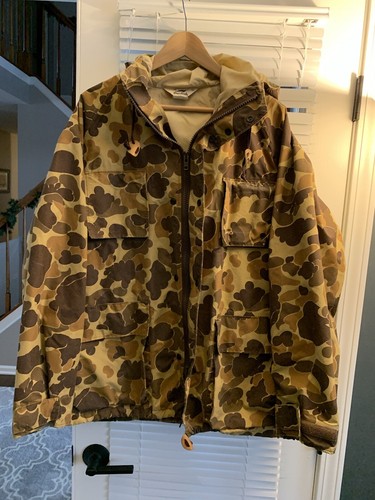 Vintage Duxbak Camo Hunting Hooded 