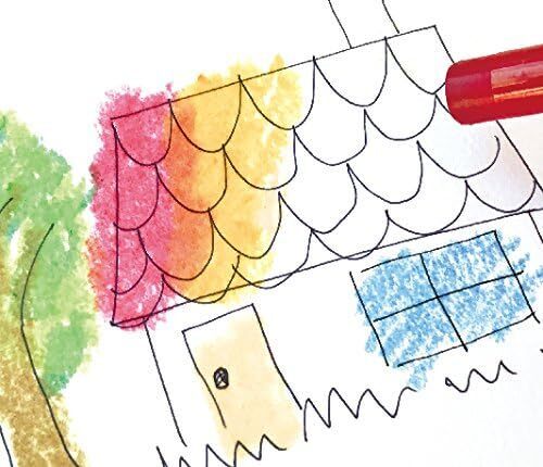 New Kokuyo Toumei Kureyon Transparent crayon 16 colors set from Japan - Afbeelding 4 van 6