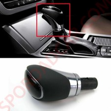 Genuine Parts Auto Leather Gear Shift Lever Knob For 2015-2017 Sonata LF
