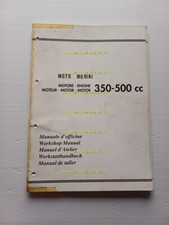 Moto Morini motore 350 - 500 1991 manuale officina riparazione originale