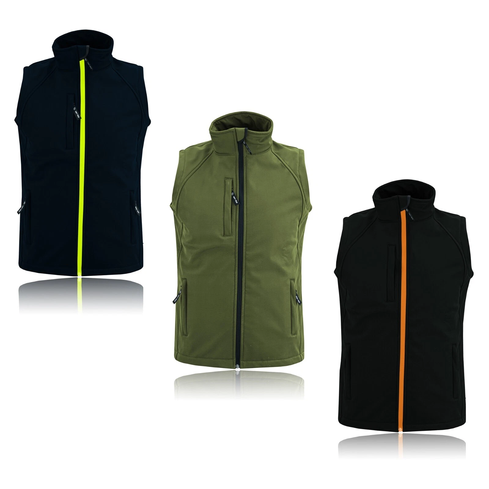 Softshell Fleece Lined WaterProof Windproof Outdoor Mens Work Gillet Golf Jacket
Opens in a new wind