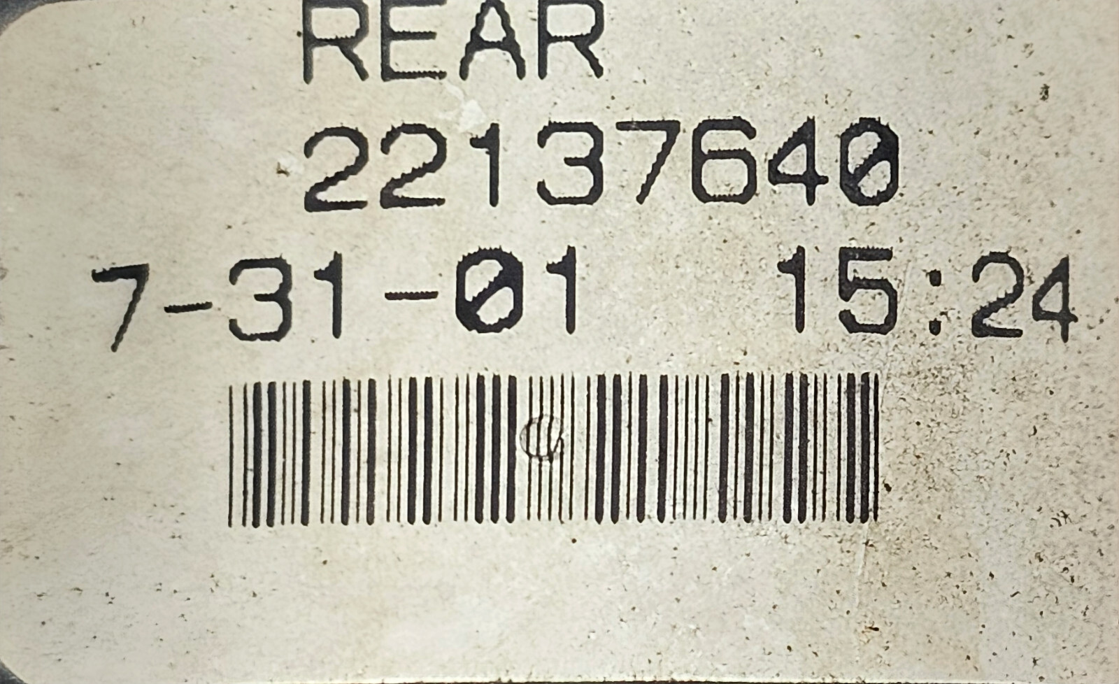 0206 GMC Envoy Chevy Trailblazer Front Windshield Washer Pump OEM