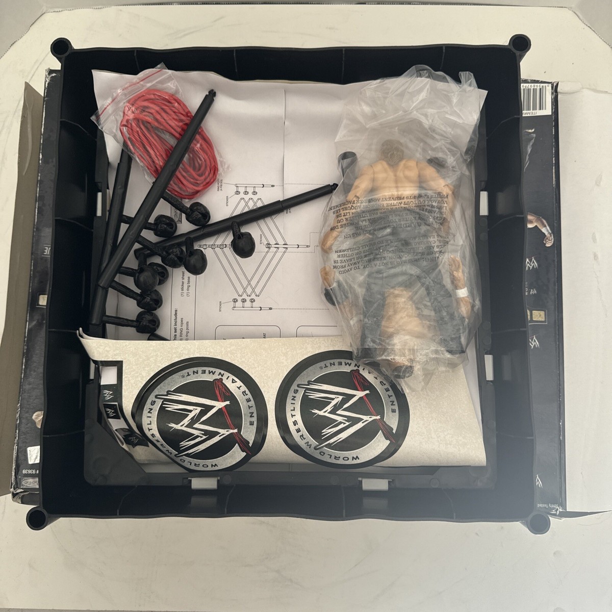 Jakks Pacific WWE Stunt Action Spring Ring Feat John Cena