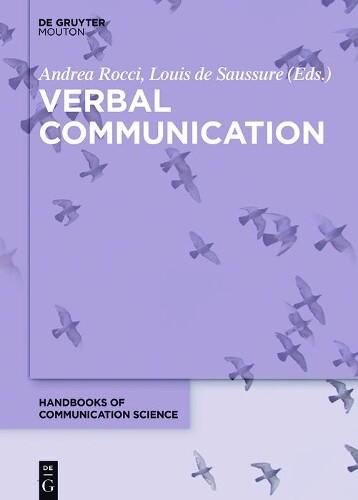 Thumbnail - Andrea Rocci Verbal Communication (gebundene Ausgabe) (us Import)