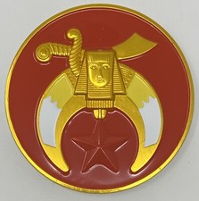 Shriners Red Car Emblem