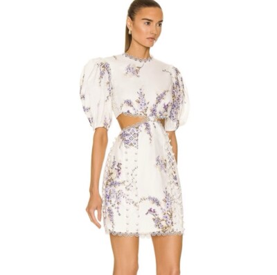 ZIMMERMAN JUDE CUT OUT MINI DRESS FLORAL SIZE 2 | eBay ZIMMERMAN JUDE CUT OUT MINI DRESS FLORAL SIZE 2 | eBay