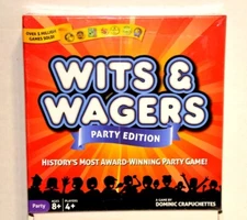 North Star Games Wits & Wagers Party Edition Board Game – 2017 – New/Sealed