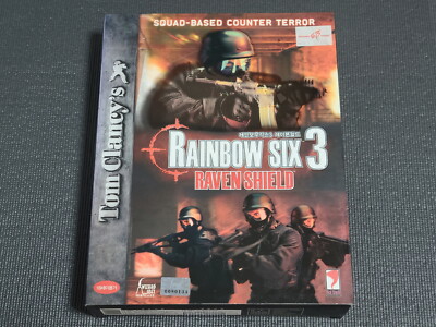 Rainbow Six 3 Raven Shield Big Box PC Retro Game Korean Version for Windows