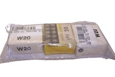 3 NEW ALLEN BRADLEY W STYLE OVERLOAD HEATER ELEMENT W20 LOT OF 3