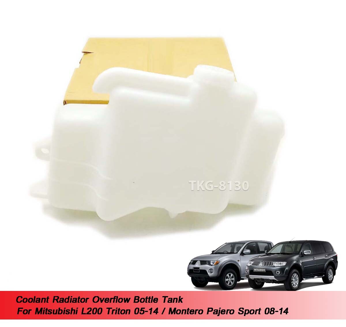 Car Engine Coolant Overflow Reservoir Water Tank for Mitsubishi Montero