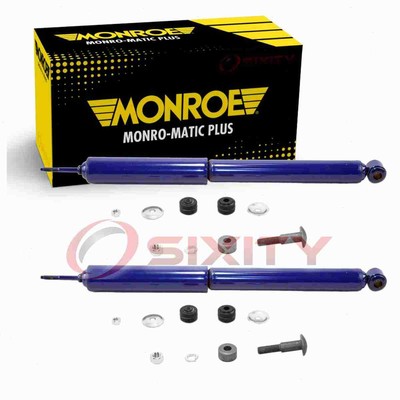 2 pc Monroe Monro-Matic Plus Rear Shock Absorbers for 1965-1977 Ford Custom di