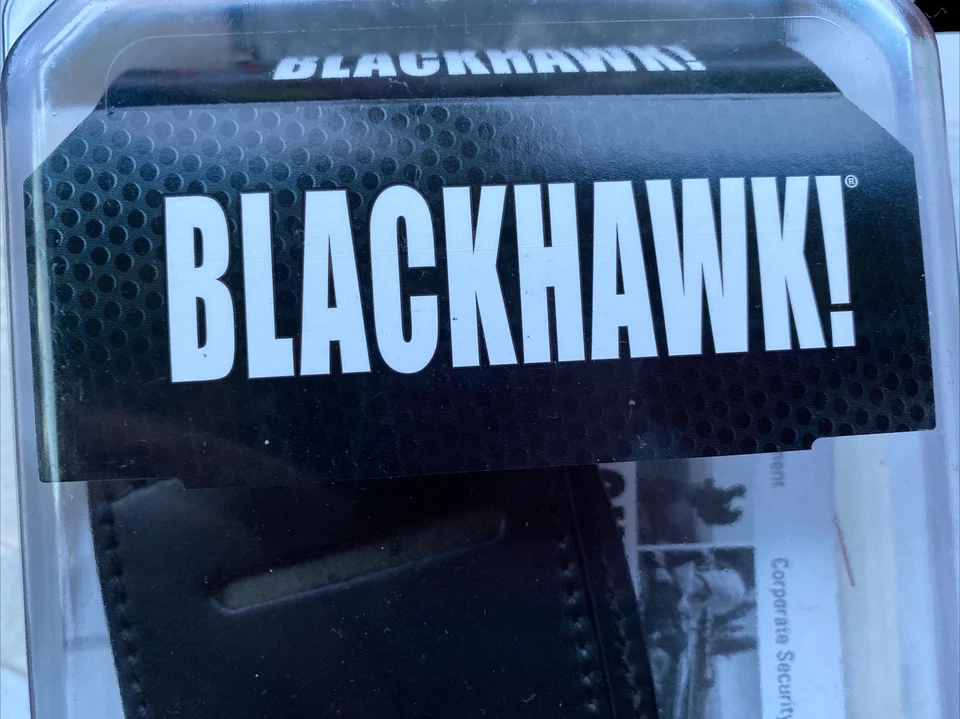 Blackhawk Italian LEATHER HOLSTER FOR Colt 1911 SIZE .45 - Image 3 of 4