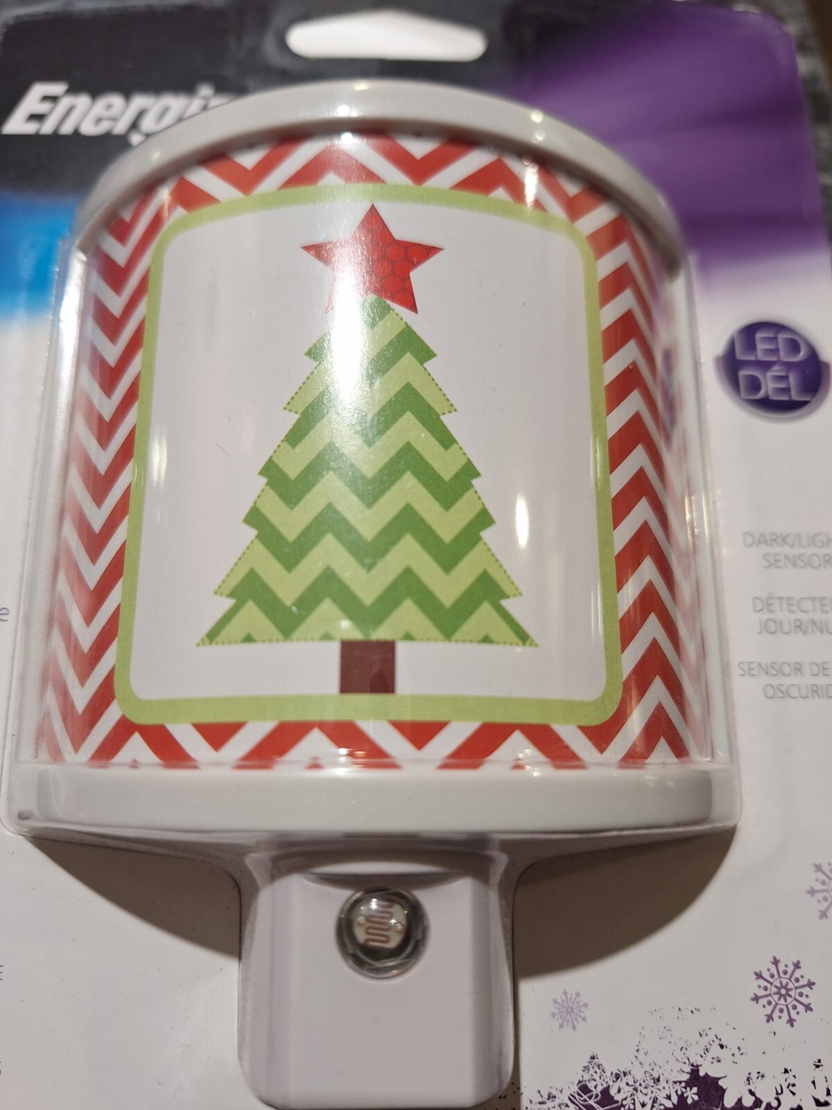 Christmas Tree Sensor 2 NEW Energizer LED Automatic Holiday Christmas Tree Plug-In Sensor ...