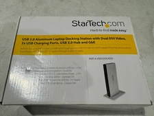 Startech USB3DOCKDD USB 3.0 Docking Station w/ Dual DVI, Audio, & Ethernet