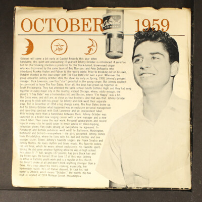 JOHNNY OCTOBER: growin