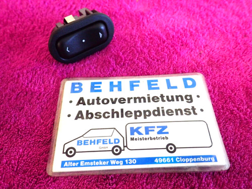 🔹Opel Astra G Cabrio F67 Schalter Fenster rechts 👍TOP ANGEBOT⭐⭐⭐⭐⭐ 90561388