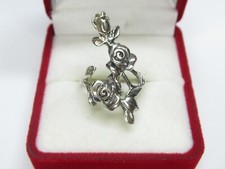 Women's 925 sterling silver ring, 4,47 gr, size 6,25.