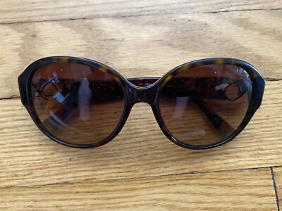 Coach Sunglasses Brown Dark Tortoise HC 8051 L045 Claire  display picture 3