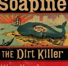 1870s-80s Soapine Kendal Mfg. Co. German & English Whale On Beach P231