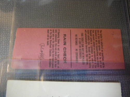 1970 Cincinnati Reds Riverfront Stadium Tickets First & Last Game Tickets 2002 - Picture 3 of 4
