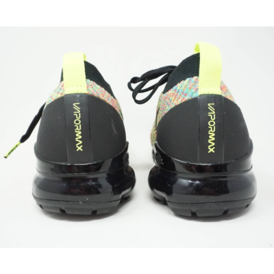 Nike Air Vapormax Flyknit 3 Men Sz. 10 Black/Black-Volt-Blue