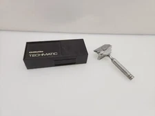 Vintage Ever-Ready Razor With Gillette Techmatic Case