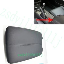1x For Honda Accord 2008-2012 Centre Armrest Box Storage Cover Black Trim aj